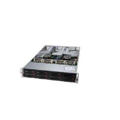 Supermicro SYS-620U-TNR server platform (Ultra 2U, 12x3.5" NVMe, X12DPU-6, 829U3TS-R1K22P-T)
