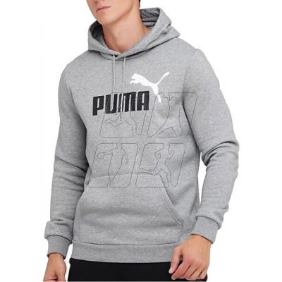 Puma ESS+ 2 Col Big Logo Hoodie M 586764-30