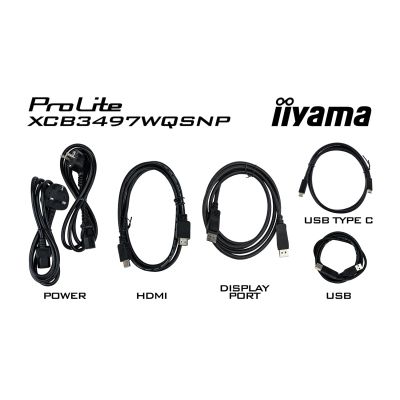 53. iiyama XCB3497WQSNP-B1 34" Monitor - Flat Screen - 86.4 cm