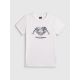 Women's regular printed T-shirt 4F 4FRSS26TTSHF4019-10S