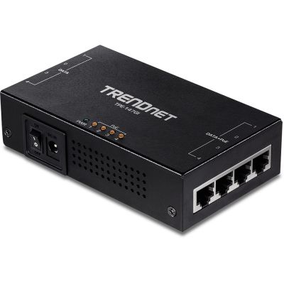 2. TRENDnet POE+ 65W 4-Port Injector