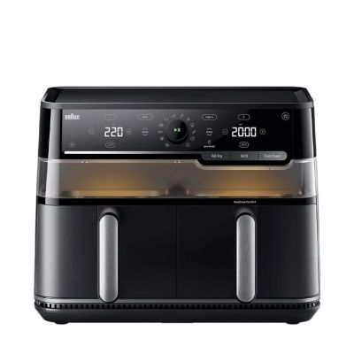 Braun TwinCook 5 Double 10L Autonomous 2800W Hot Air Fryer Black