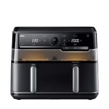 Braun TwinCook 5 Double 10L Autonomous 2800W Hot Air Fryer Black