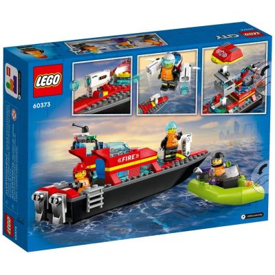 2. LEGO City 60373 Fire Boat