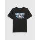 5. Boy's cotton T-shirt 4F 4FJRSS26TTSHM3902-20S