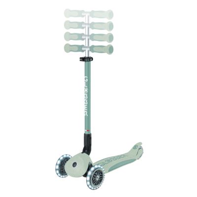 14. Three-wheeled scooter with a ride-on seat GO•UP DELUXE LIGHTS ECOLOGIC 360 (697-505)