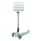 14. Three-wheeled scooter with a ride-on seat GO•UP DELUXE LIGHTS ECOLOGIC 360 (697-505)