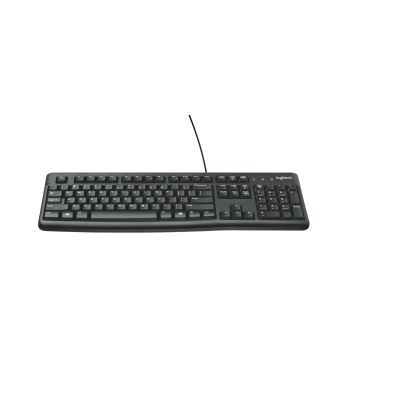 2. Logitech K120 Membrane Keyboard 920-002479 (USB 2.0; black)