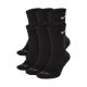 2. Nike Everyday Plus Cush Socks 6 Pairs Black SX6897 010