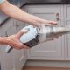 14. Black & Decker NVC215W Portable Vacuum Cleaner Blue, Gray Bagless