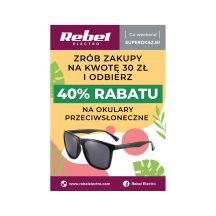 Rebel Electro Poster - Glasses Promotion