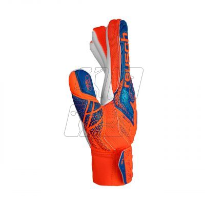 4. Reusch Attrakt Starter Solid Finger Support Jr 5472511 2290 Goalkeeper Gloves