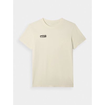 6. Men's regular plain T-shirt 4F 4FRAW24TTSHM2602-83S