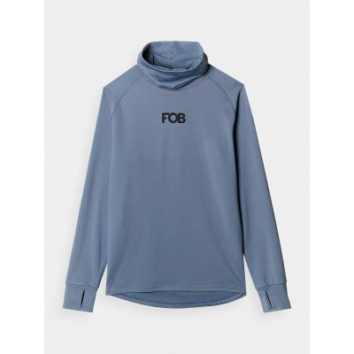 6. Men's brushed thermal underwear (top) 4F 4FWAW24UBRUM080-32S