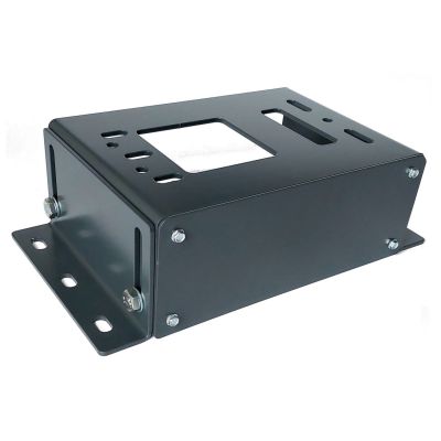 Mounting base 10.5-16cm GALVANIZED RAL7016 for DEA LIVI, SOMFY ELIXO, BFT DEIMOS, ROGER M30 drives