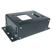 Mounting base 10.5-16cm GALVANIZED RAL7016 for DEA LIVI, SOMFY ELIXO, BFT DEIMOS, ROGER M30 drives