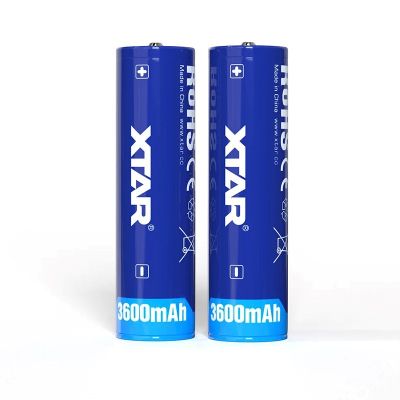 3. XTAR BATTERY 18650 3.6V 3600MAH LI-ION WITH PROTECTION 18650-3600