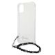 6. Guess GUHCP12MKPSBK iPhone 12/12 Pro 6.1" Transparent hardcase Black Pearl