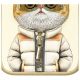 9. Nimmy Cool&Cute 2.0 Cat Case for iPhone 16 - Green