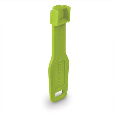 3. Lindy 47894 Port Blocker Port Blocker + RJ-45 Key Green Acrylonitrile Butadiene Styrene Copolymer (ABS) 10 pcs.