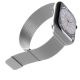 3. Puro Milanese Stainless Steel Strap for Apple Watch 42 / 44 / 45 / 49 mm - Silver
