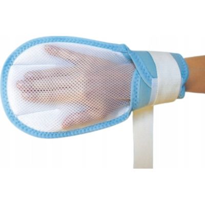 Self-harm protective gloves L