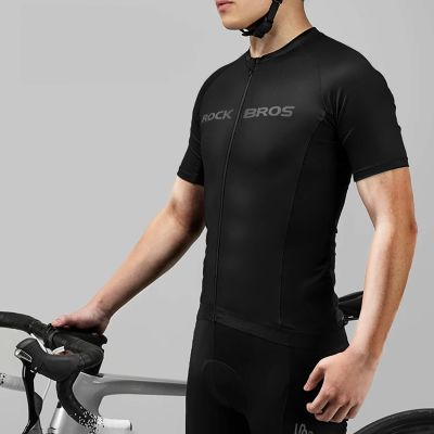 5. Rockbros 15120002003 Short Sleeve Cycling Jersey L - Black