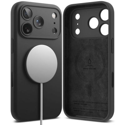 2. Ringke Silicone MagSafe Case for iPhone 18 Pro Max - Black