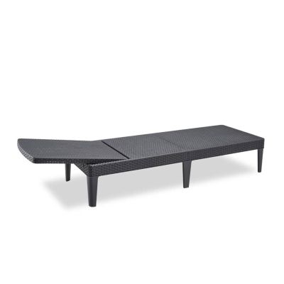 10. KETER Jaipur 235162 garden lounger (anthracite color)
