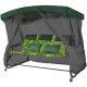 3-SEAT GARDEN SWING LENA WITH MOSQUITO NET