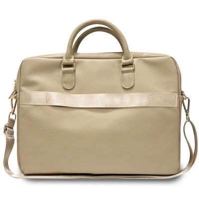 3. Guess Triangle 4G bag for a 16" laptop - gold