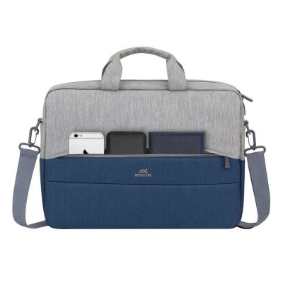 7. Rivacase 7532 39.6 cm (15.6") Briefcase Blue, Gray