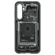 3. Spigen Ultra Hybrid Case for Samsung Galaxy S23 FE - Dark Gray (Zero One Pattern)