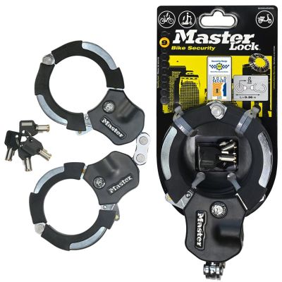 MASTER LOCK Street Cuff Slot Black, Silver 360mm Ring Lock