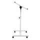 5. MACLEAN MOBILE DESK/LAPTOP STAND, WHITE, HEIGHT ADJUSTMENT 59-89CM, MAX. 30KG MC-121 W