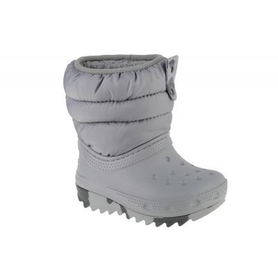 5. Crocs Classic Neo Puff Boot Toddler Jr 207683-007 shoes