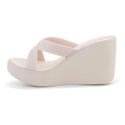 4. IPANEMA HIGH FASHION II SLIDE FEM BEIGE/GLITTER/PINK 83646-BO701