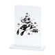 8. Engraved glass trophy + paint filling