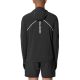 3. Salomon Sense Aero Hybrid Half Zip Hooded LC2429600 Black L