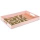 RITUALI DOMESTICI FLORIGRAFIA Pink tray M
