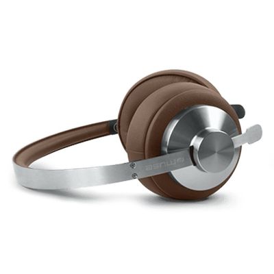 5. Muse M-298 SBR Headphones/Headset Wired & Wireless Headband Bluetooth Calls/Music Brown, Silver