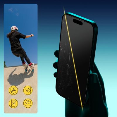 6. Wozinsky EasyFit Clear Glass tempered glass for iPhone 17 / 16 Pro - 2 pcs.