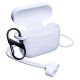 9. 3mk Silicone AirPods Case for AirPods Pro 3 - White