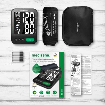 12. Medisana BU 582 upper arm blood pressure monitor (black)