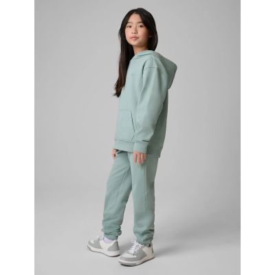 5. Girls' jogger sweatpants 4F 4FJRSS26TTROF1795-47S