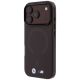 2. BMW M IML Frosted Metal Logo & Trims MagSafe Case for iPhone 17 Pro Max / 18 Pro Max - Burgundy