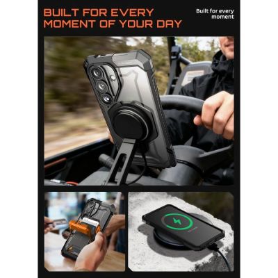 8. Supcase UB Grip Mag MagSafe Case for Samsung Galaxy S26 - Black