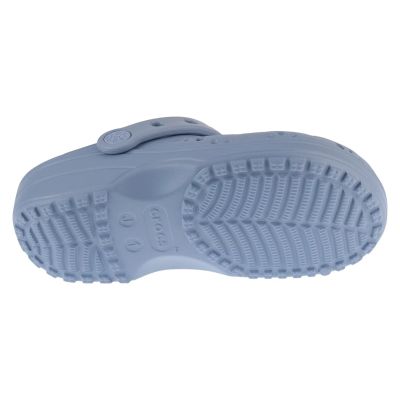 4. Crocs Classic Floral Cut Out Clog Kids 210943-453 Blue 29/30