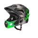 Rockbros Children's Helmet with Visor 54-57cm Green