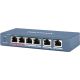 2. Hikvision DS-3E0106HP-E network links Unmanaged Fast Ethernet (10/100) PoE support Blue